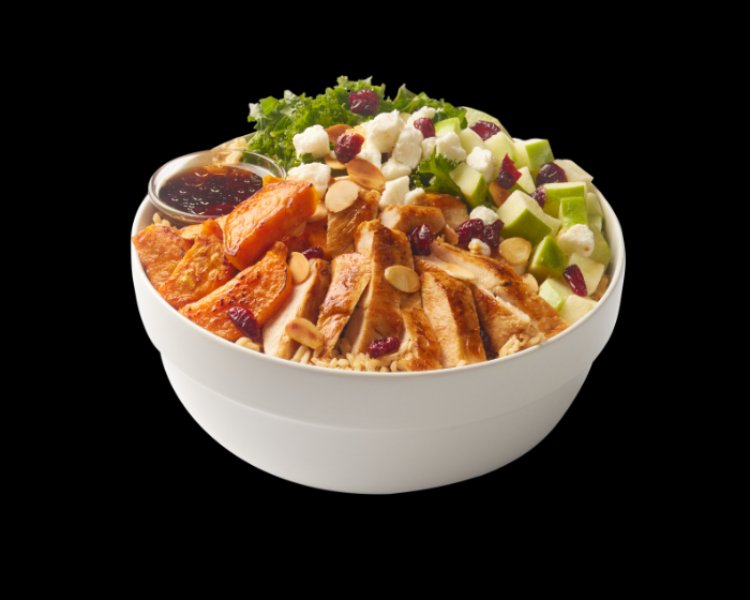 Harmony bowl at Freshii restaurant Sundance Calgary